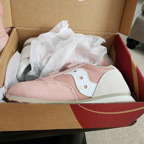 Saucony Childrens Jazz Velcro Sneakers sz 10 - Picture 6 of 6